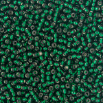 Японский бисер TOHO Round 11/0 (№36), с внутренним серебрением, прозрачный