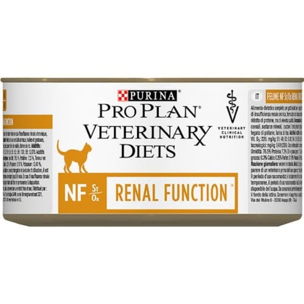 Purina Veterinary Diets 195г Консервы для взрослых кошек при болезнях почек Renal Feline NF