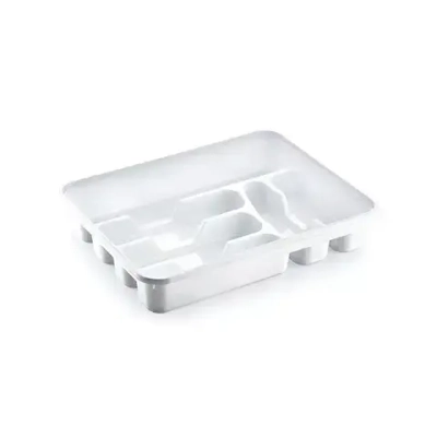 Лоток для столовых приборов. молочный/бежевшт