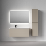 Тумба подвесная SANCOS Snob R левая 1195х445х500, c двумя ящиками оснащенными доводчиками, Beige Soft, арт.SNR120LCE