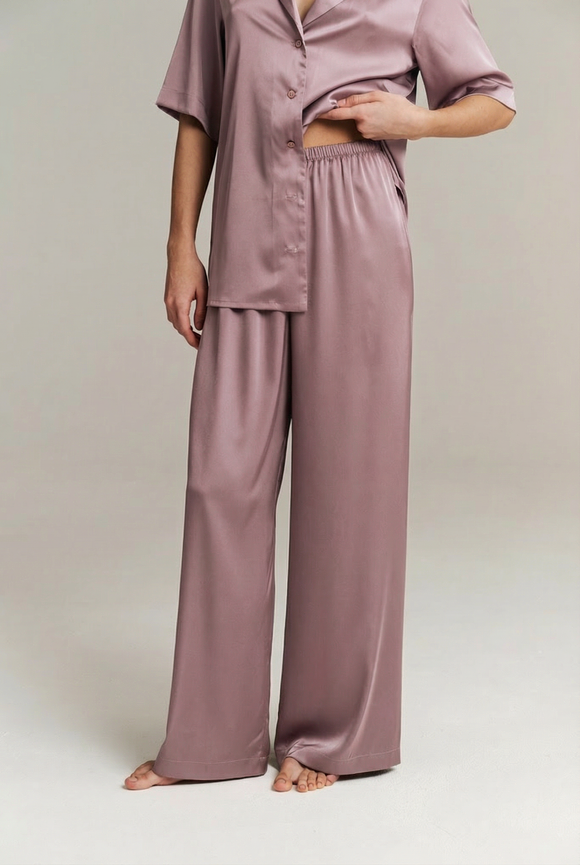 Пижамные брюки из шелка