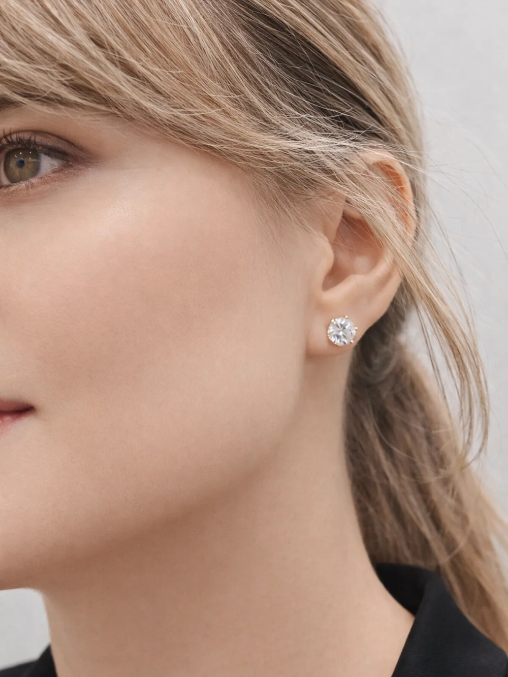 Серьги Xuping «Сияющий кристалл» Gold 18K