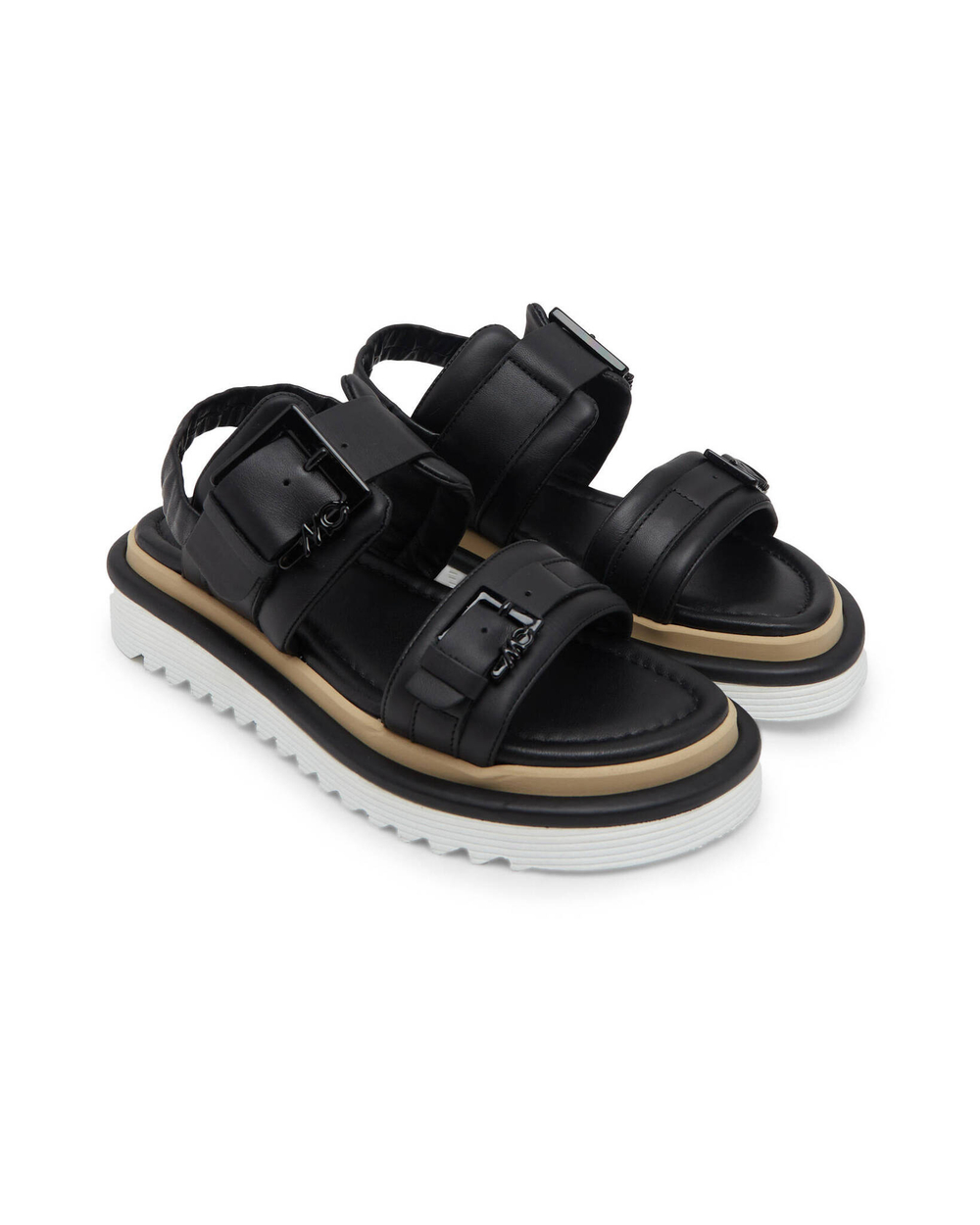 Кожаные босоножки Marc Cain - черный(UB SG.05 L05)