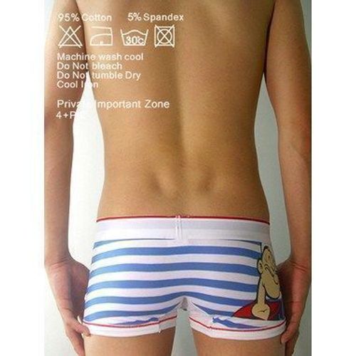 Мужские трусы хипсы с моряком Папаем Private Important Zone Popeye