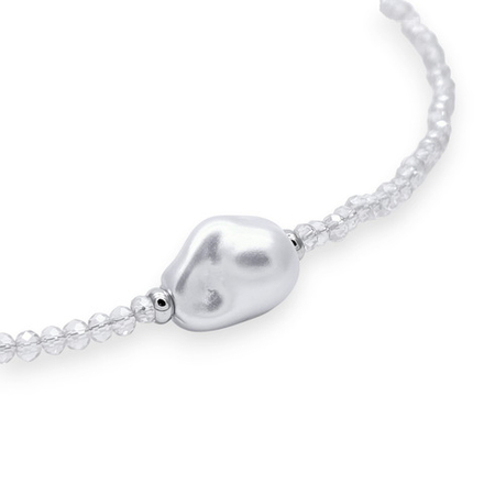 91002395 Колье Роман с камнем