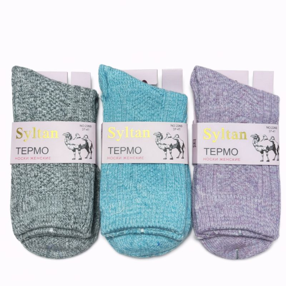 Носки женские длинные теплые Sultan
