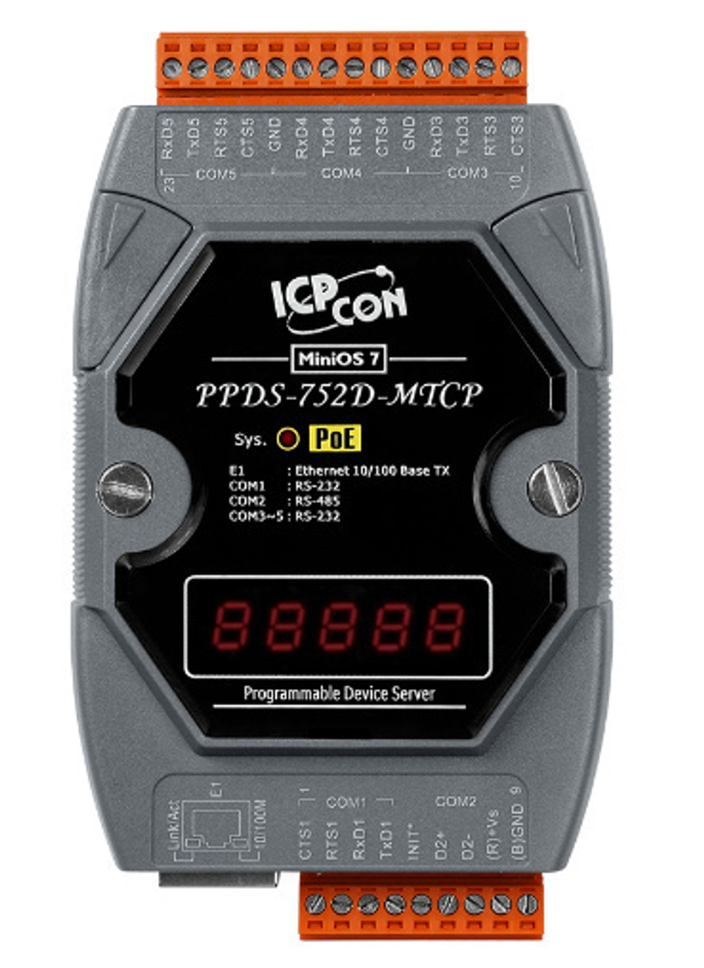 Преобразователь ICP DAS PPDS-752D-MTCP CR