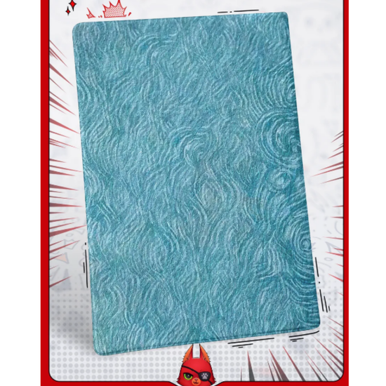 Обложка на паспорт Кот на голубом фоне