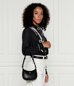 Кожаная сумка через плечо HALF MOON BABY Pinko - черный(103538 A0F1)