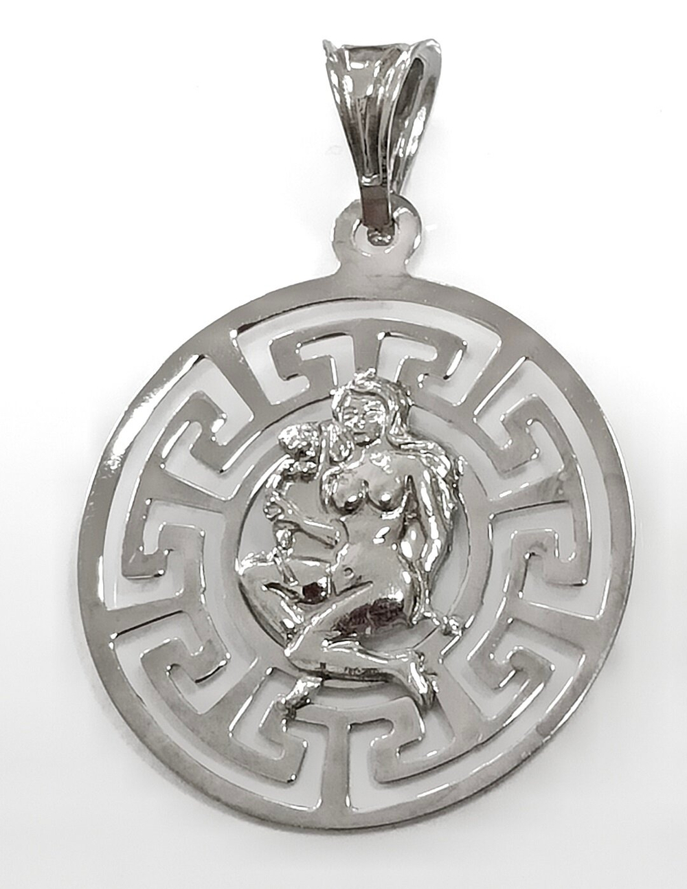 Ювелирная подвеска "Дева", серебро