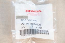 90116-ME9-000. BOLT, FLANGE, 6MM
