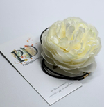 Резинка для волос Pankigno Design с цветком мини пиона