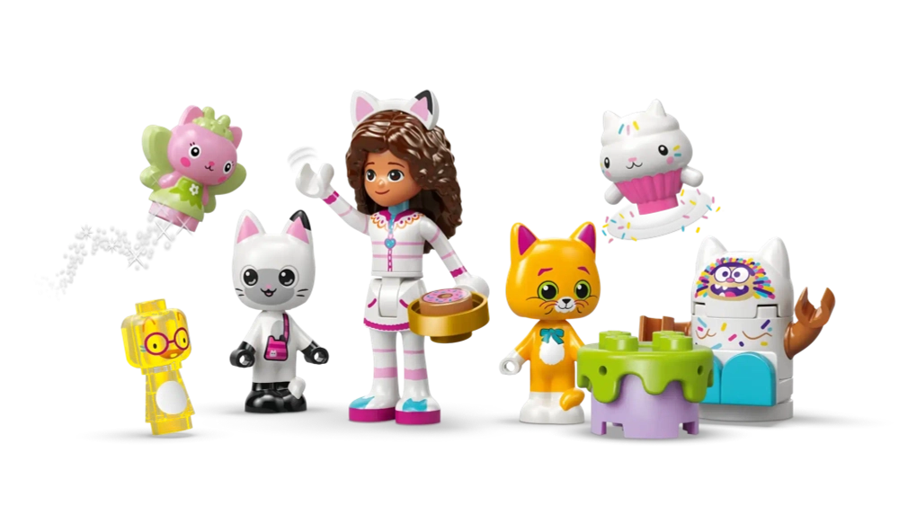 Конструктор LEGO Gabby's Dollhouse 11205 Гора сладостей и Кошачий сад