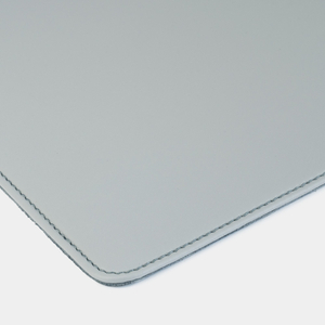 Коврик большой из натуральной кожи теленка, серого цвета