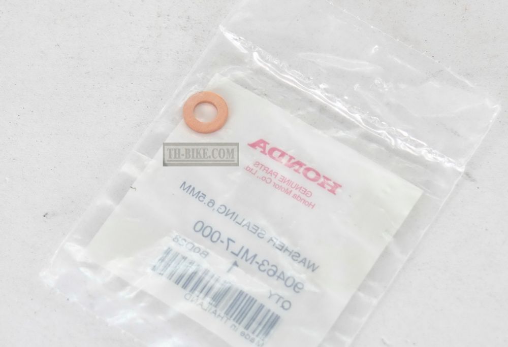 90463-ML7-000. WASHER, SEALING, 6.5MM