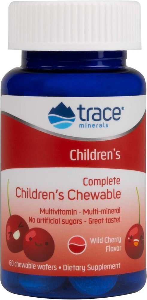 Trace Minerals complete childrens Chewable multivitamin 60tabl