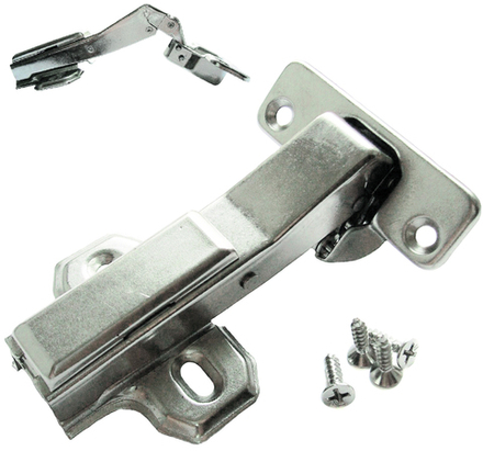 Петля накладная 90° с углом открывания 165° с доводчиком 5074 AR165 soft closing DV(100)