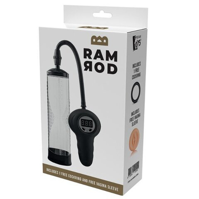 Прозрачная автоматическая вакуумная помпа Automatic Penis Pump (Цвет: прозрачный)