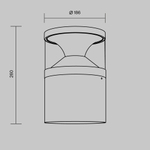 Ландшафтный светильник Outdoor O496FL-L21B3K