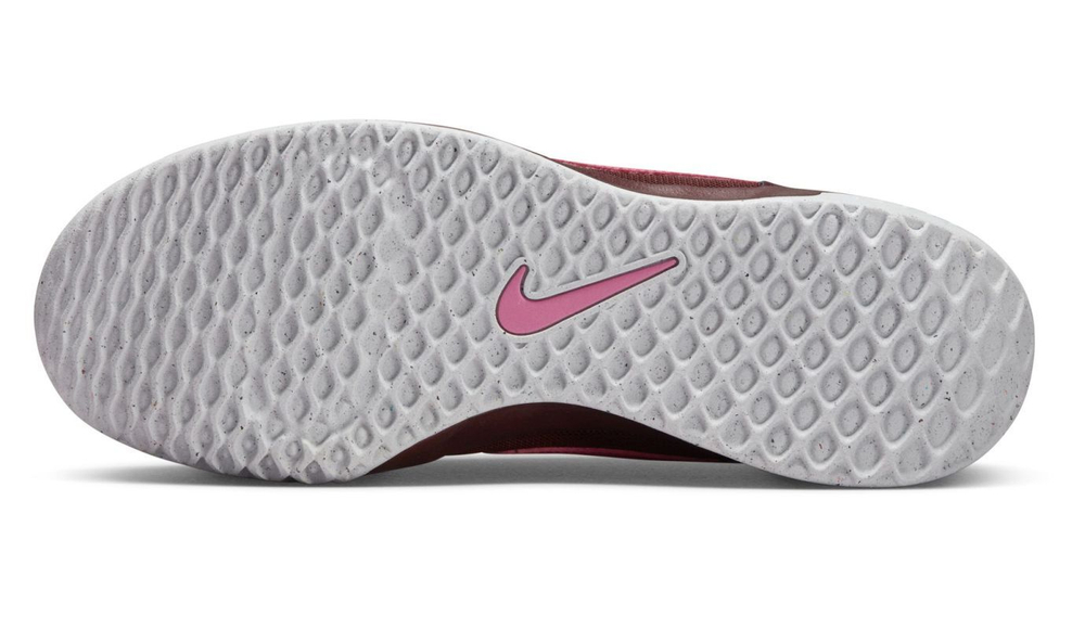 Женские Кроссовки теннисные Nike Zoom Court Lite 3 Premium - burgundy crush/pinksicle/hyper pink
