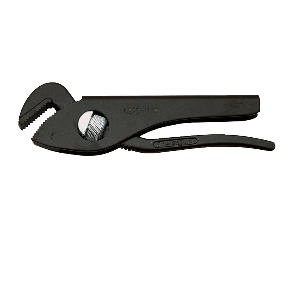 309 Трубный ключ, облегченная модель, с губками, повернутыми на 45 гр., 225 мм, USAG (Италия)