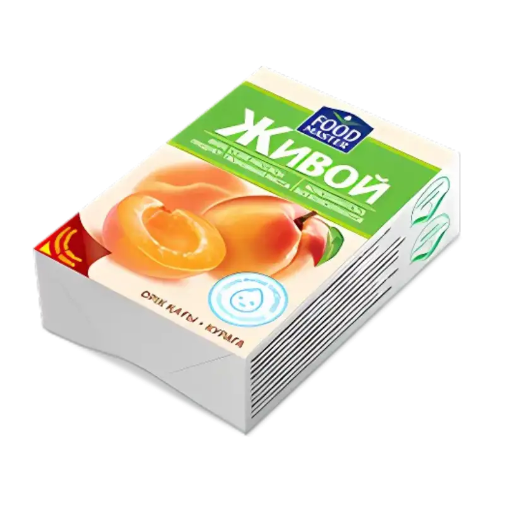 Творожная масса Живой Food Master курага 18% 90 г.