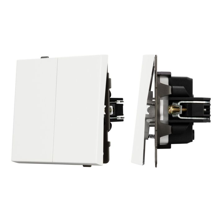 Механизм выключателя управления шторами SWT-TENDO-MKR2-SFPL-WH (230V, 10A) Arlight 054561