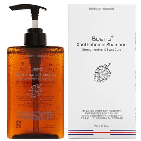 Шампунь от выпадения волос с хмелем Bueno Xanthohumol Shampoo, 500мл