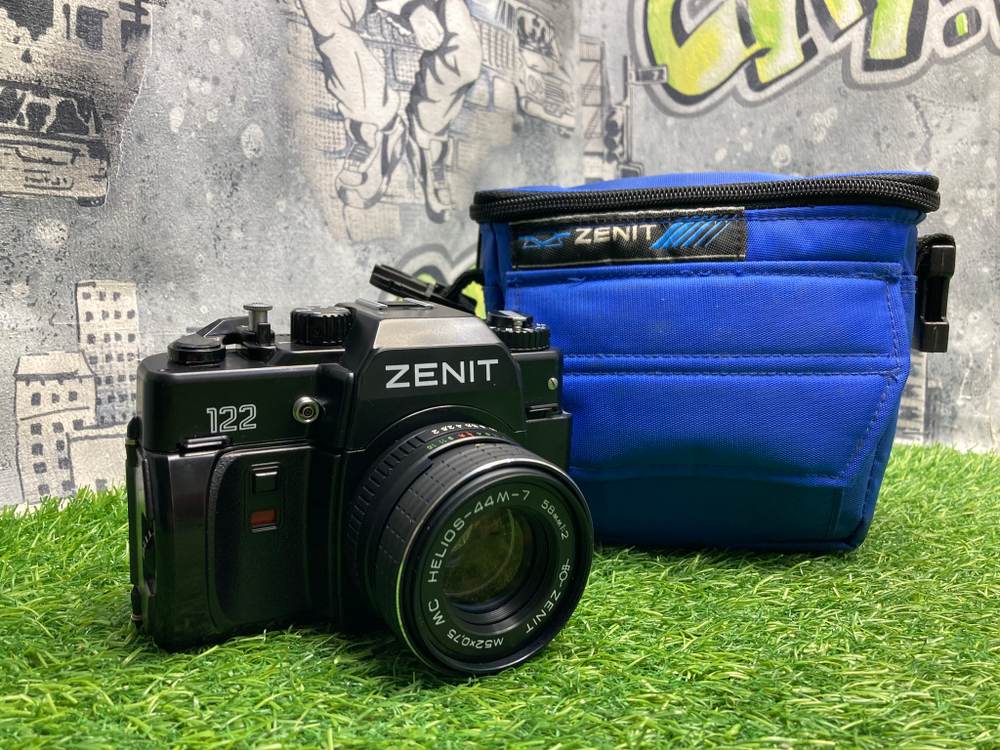 Zenit 122 + MC Helios-44M-7