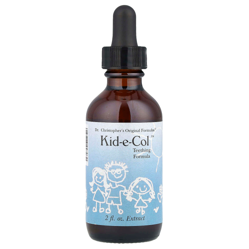 Christopher's Original Formulas, Kid-e-Col, колики и прорезывание зубов, 2 жидк. унц.