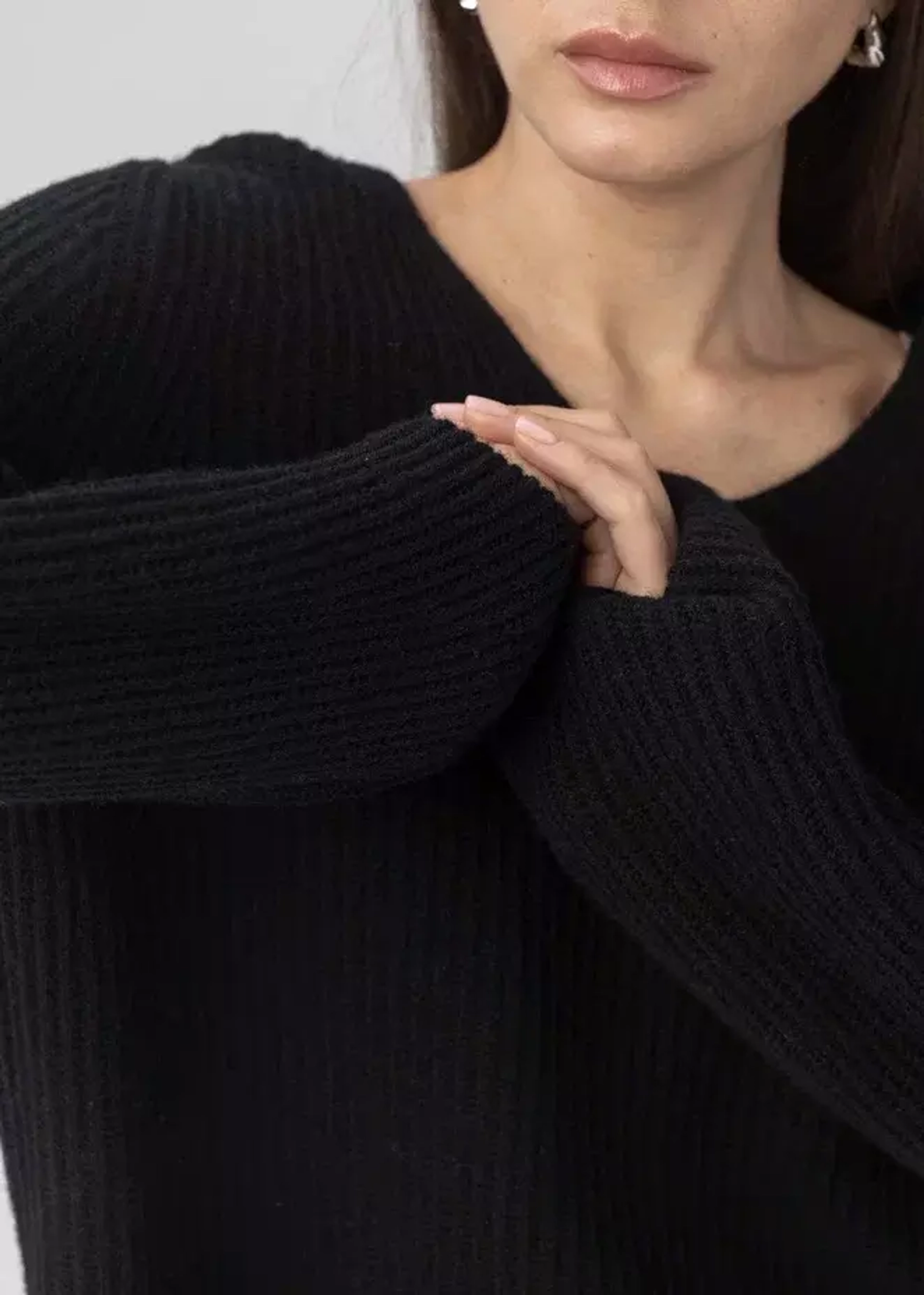 Кашемировый пуловер