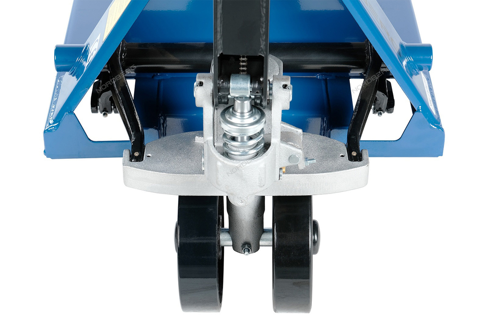 NORDBERG (N3901-25) Тележка (рохля) складская гидравлическая 2.5 т, усиленная, с полиуретановыми колесами