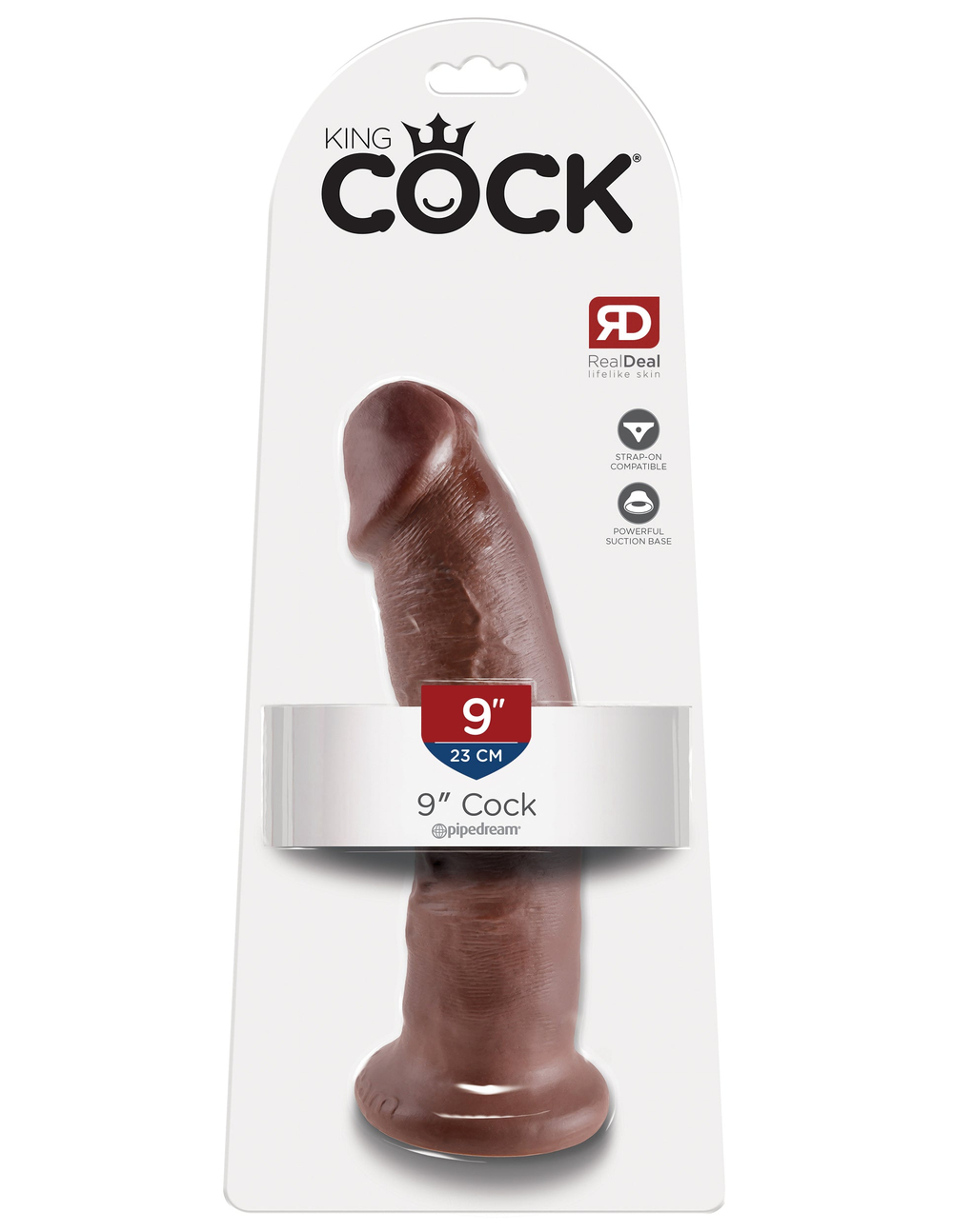 Фаллоимитатор King Cock 9" Cock - Brown Pipedream 550429PD