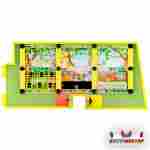 Полоса препятствий парк ниндзя «Лесной Воин», 10,7×4,75×5 м