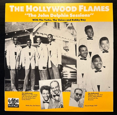 The Hollywood Flames - The John Dolphin Sessions (Швеция 1989г.)