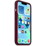Накладка iPhone 14 силикон бургунди