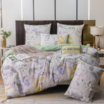 Комплект постельного белья Люкс Сатин 100% хлопок на резинке AR324