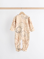 Комбинезон флисовый для малышей Next K79-486, 2 шт., Бежевый