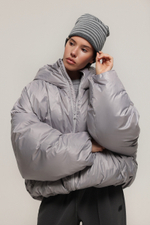 Пуховик укороченный