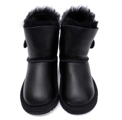 UGG Kids Bailey Button II Metallic Black