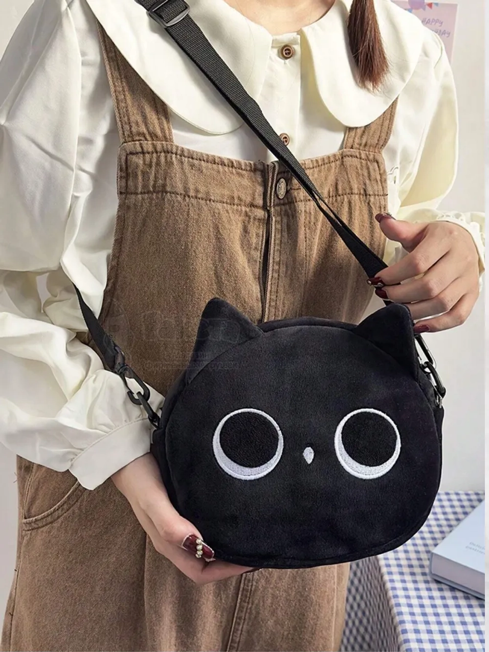 Сумка для девочки подростка через плечо сумочка игрушка кот