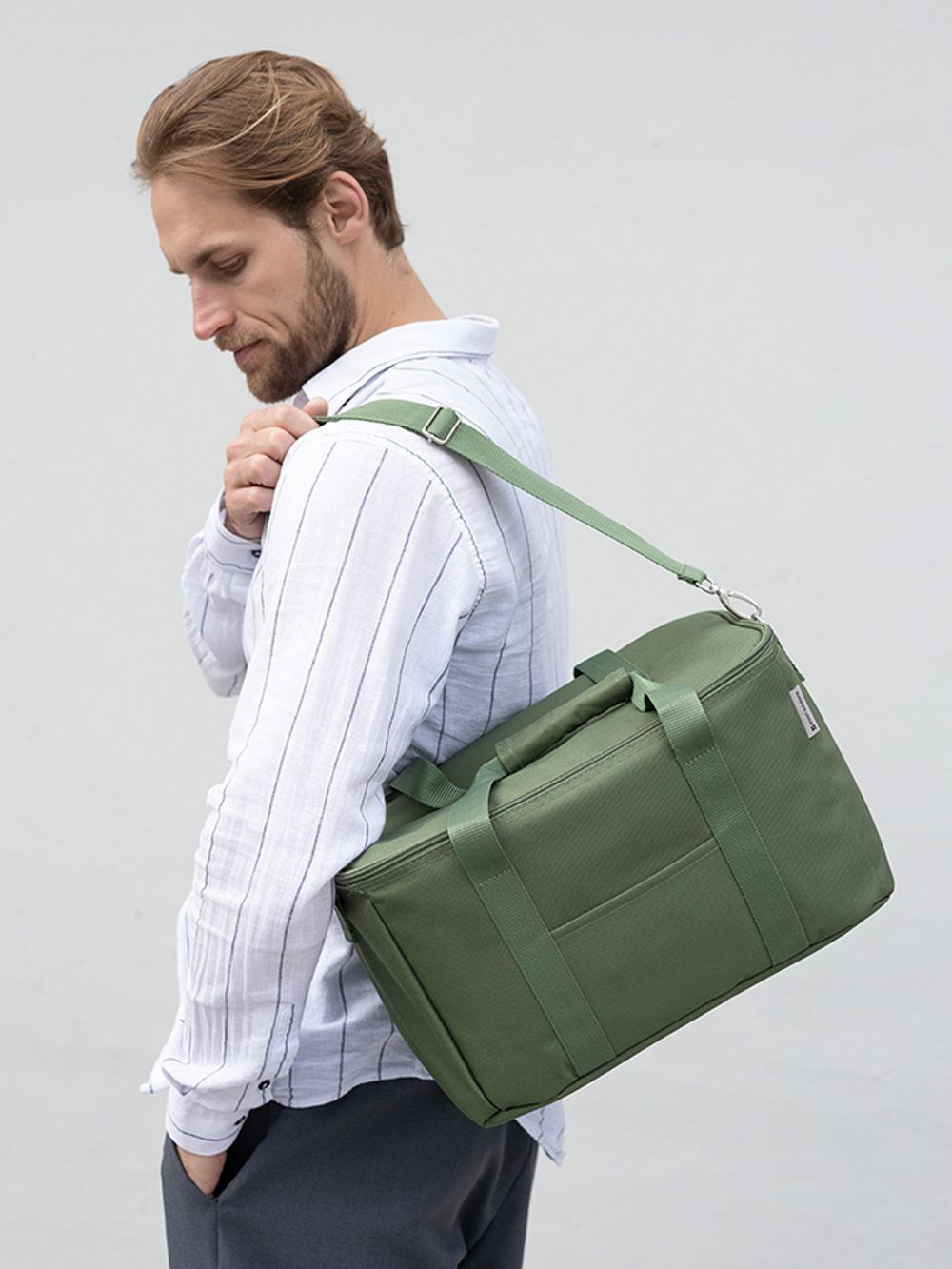 Термосумка для пикника Smart Picnic, L, темно-зеленая