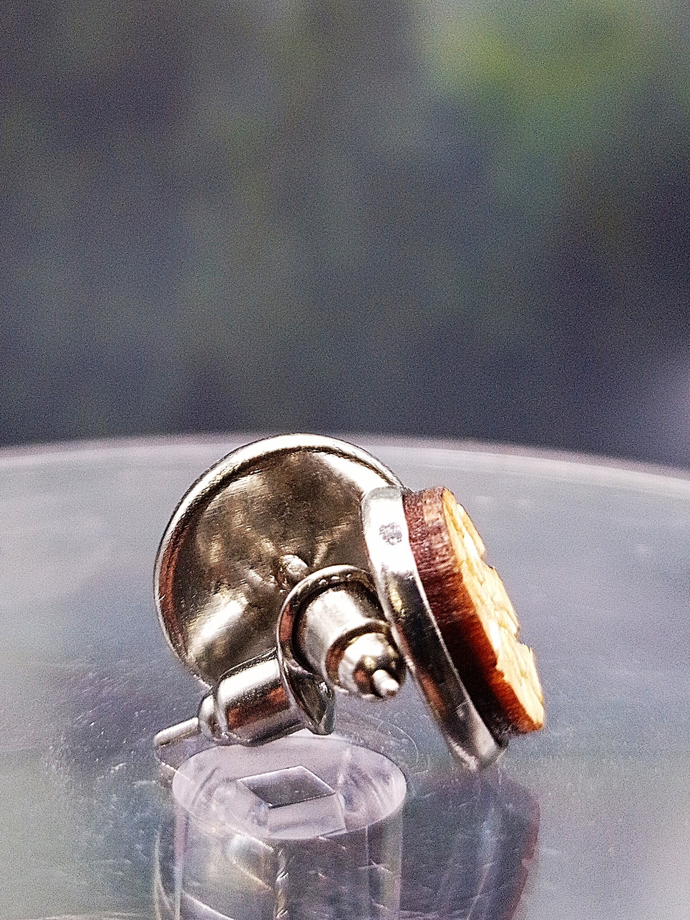 Серьги гвоздики "Алатырь".