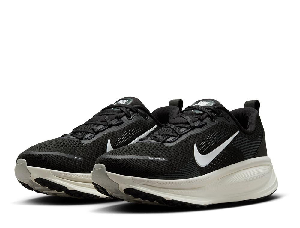 Кроссовки для бега женские Nike Vomero 18 W Черно-Белый