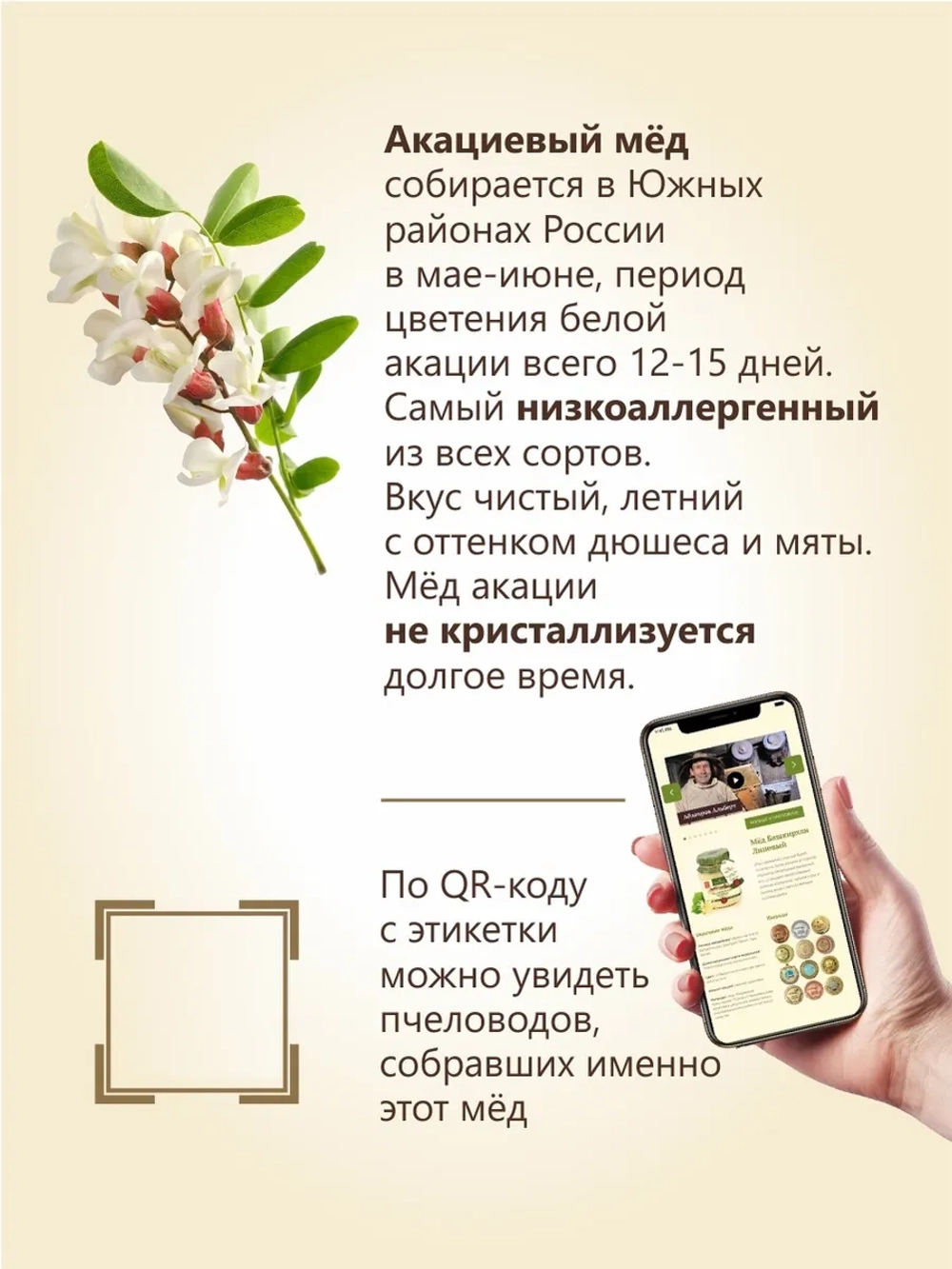 Набор меда липовый, акациевый, гречишный, натуральный