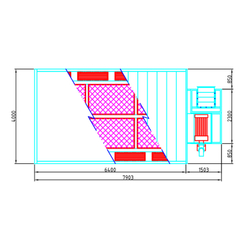 WDK-410M Пост подготовки с диагональным потоком воздуха, с функцией подогрева