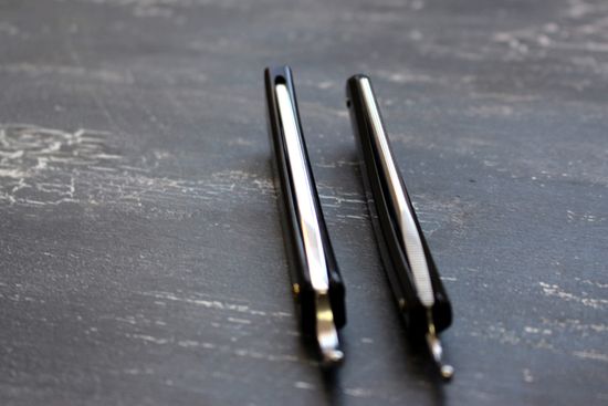 Опасная бритва из магнитной стали (видео)