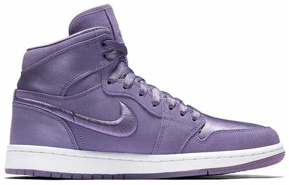 Кроссовки Jordan Air Jordan 1 Retro High Season Of Her Purple Earth (Женская размерная сетка)