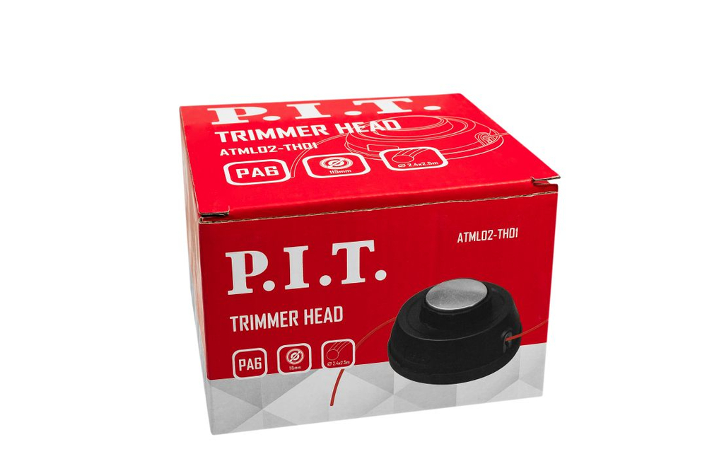 Триммерная головка (нейлон) P.I.T. 3 м x 2,4 мм(ATML02-TH01)