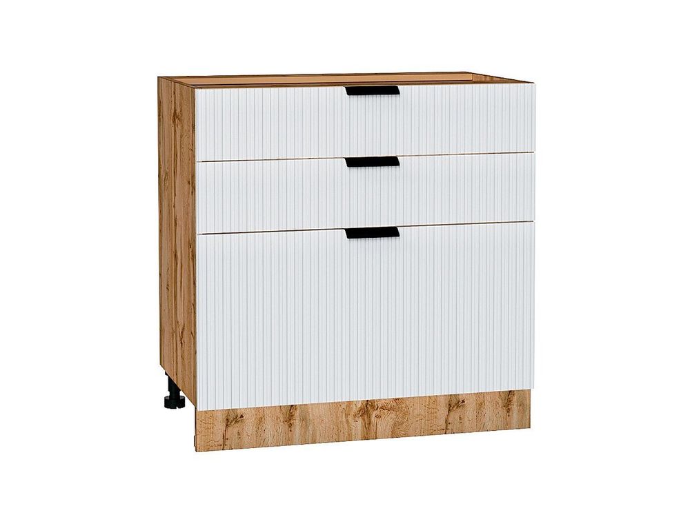 Шкаф нижний с 3-мя ящиками Евро Лайн